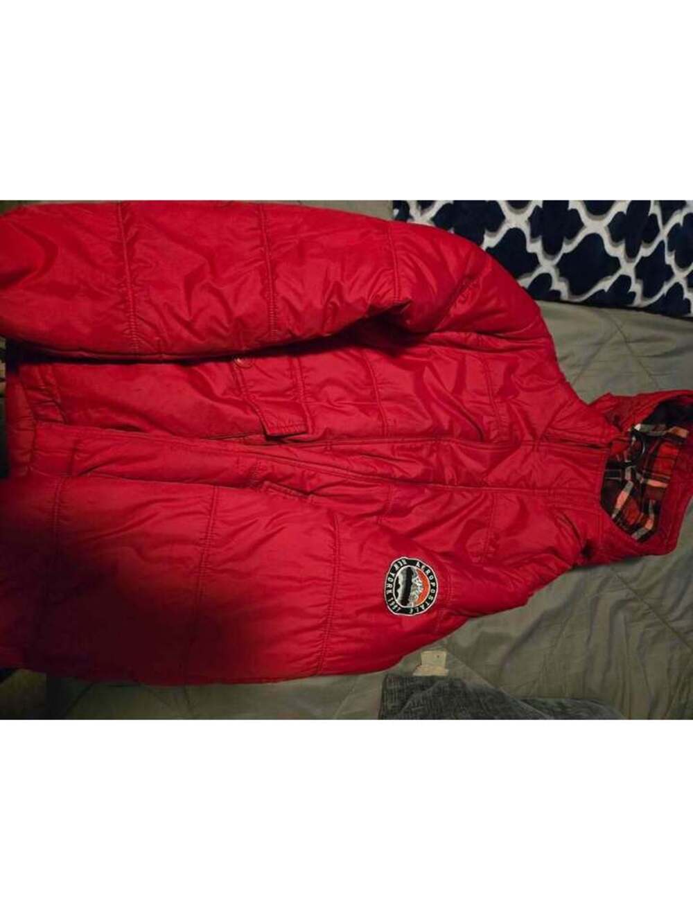 Aeropostale Red Puffer Jacket Medium